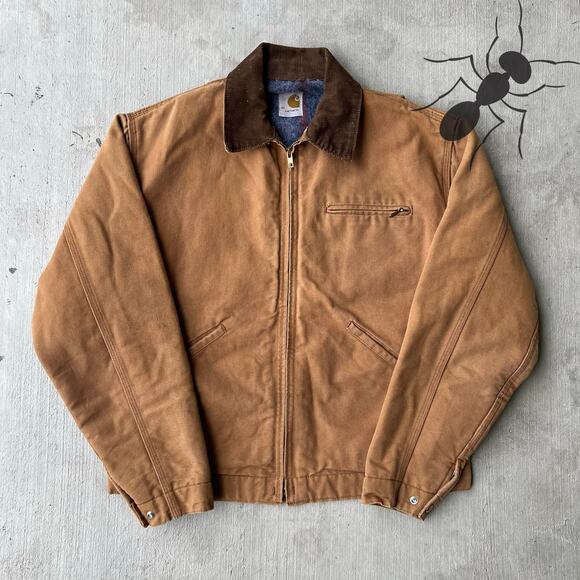 Carhartt Other - Vintage Carhartt brown Detroit work wear jacket